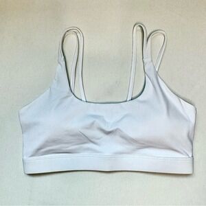 SongSky Athletic White Sports Bra Size S
